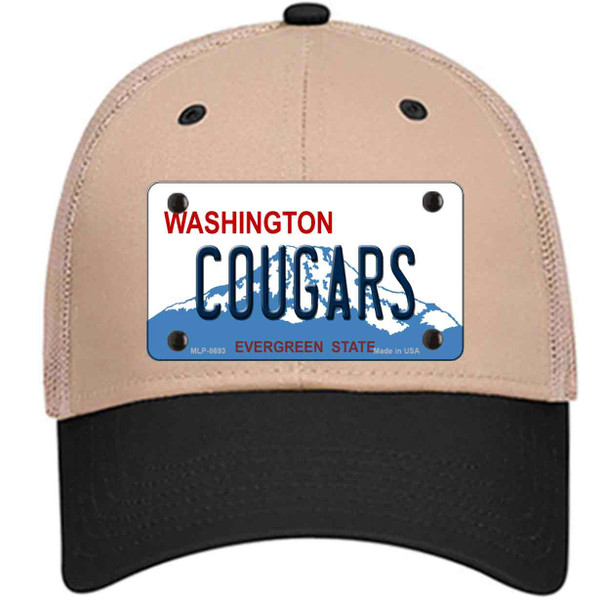 Cougars Washington Wholesale Novelty License Plate Hat