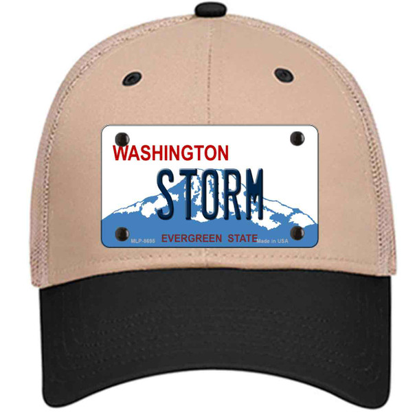 Storm Washington Wholesale Novelty License Plate Hat