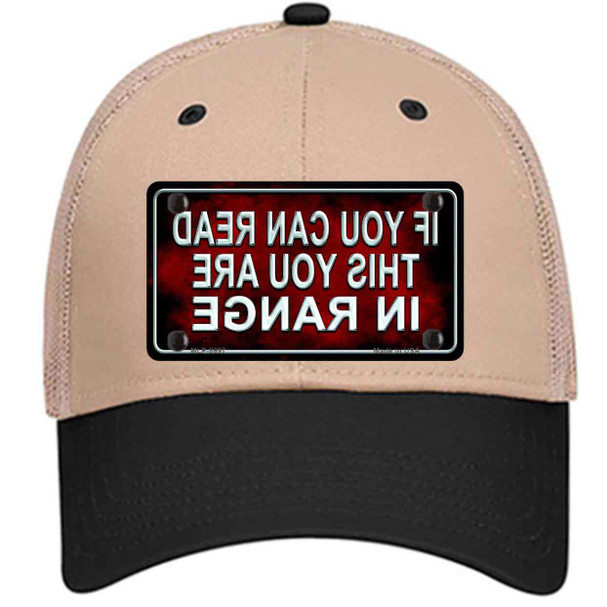 In Range Wholesale Novelty License Plate Hat