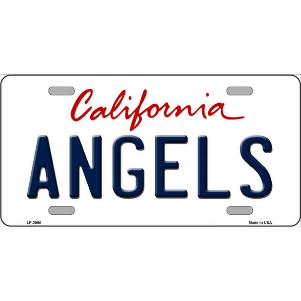 Angels California State Wholesale Novelty Metal License Plate