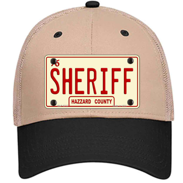 Sheriff Wholesale Novelty License Plate Hat
