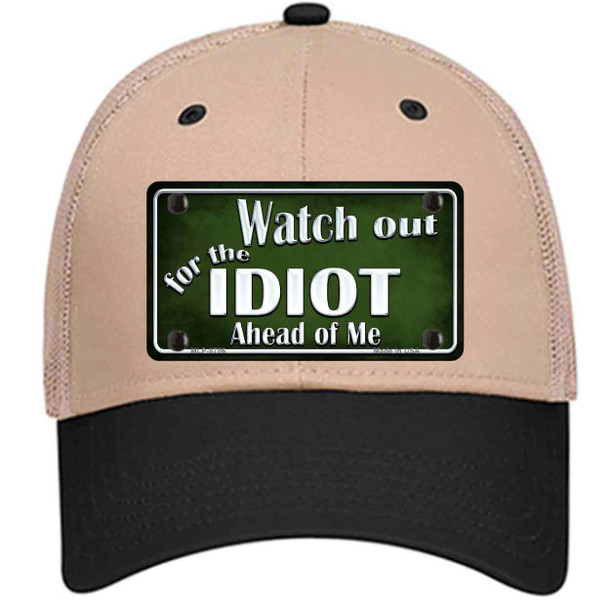 Watch Out Ahead Of Me Wholesale Novelty License Plate Hat