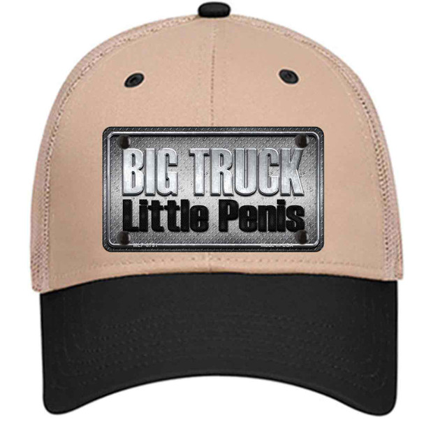 Big Truck Little Penis Wholesale Novelty License Plate Hat