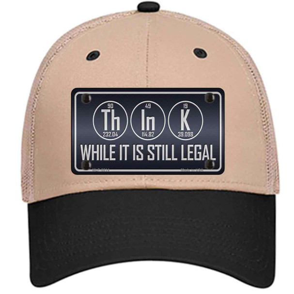 Think Wholesale Novelty License Plate Hat