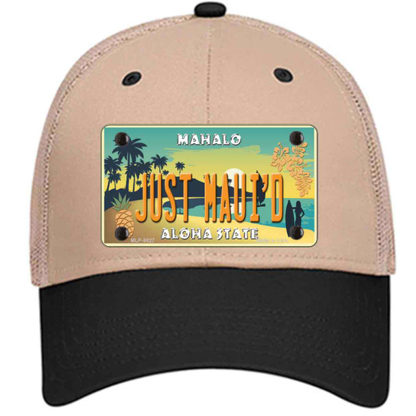 Just Mauid Vintage Wholesale Novelty License Plate Hat