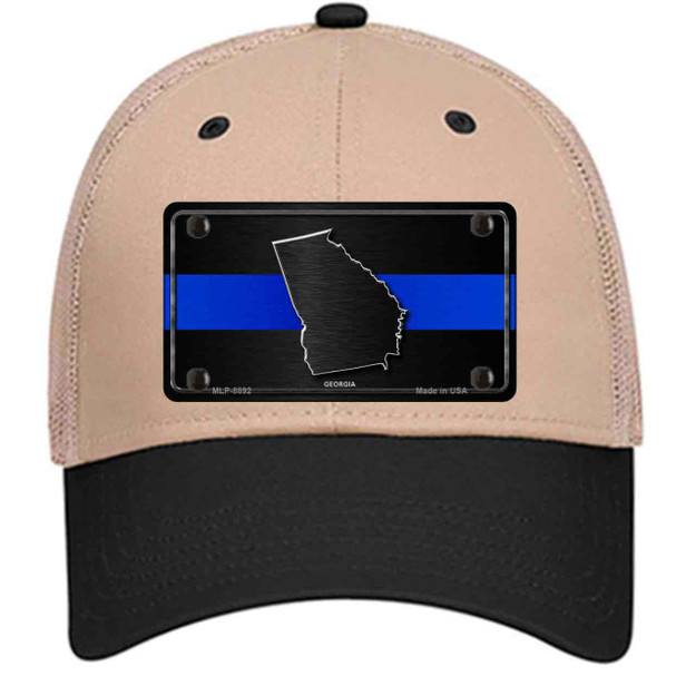 Georgia Thin Blue Line Wholesale Novelty License Plate Hat