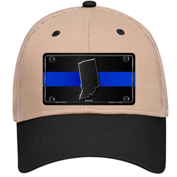 Indiana Thin Blue Line Wholesale Novelty License Plate Hat