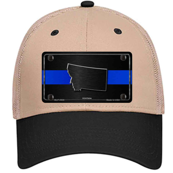 Montana Thin Blue Line Wholesale Novelty License Plate Hat