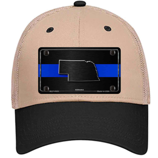 Nebraska Thin Blue Line Wholesale Novelty License Plate Hat