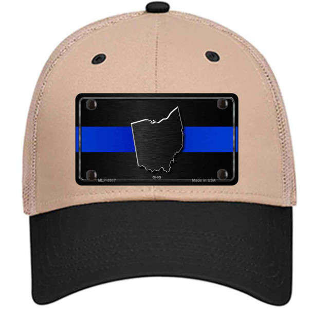 Ohio Thin Blue Line Wholesale Novelty License Plate Hat