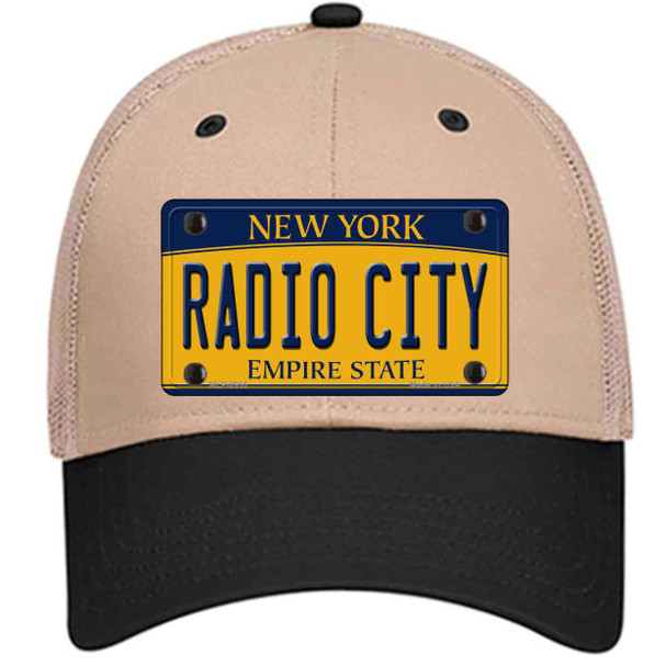 Radio City New York Wholesale Novelty License Plate Hat