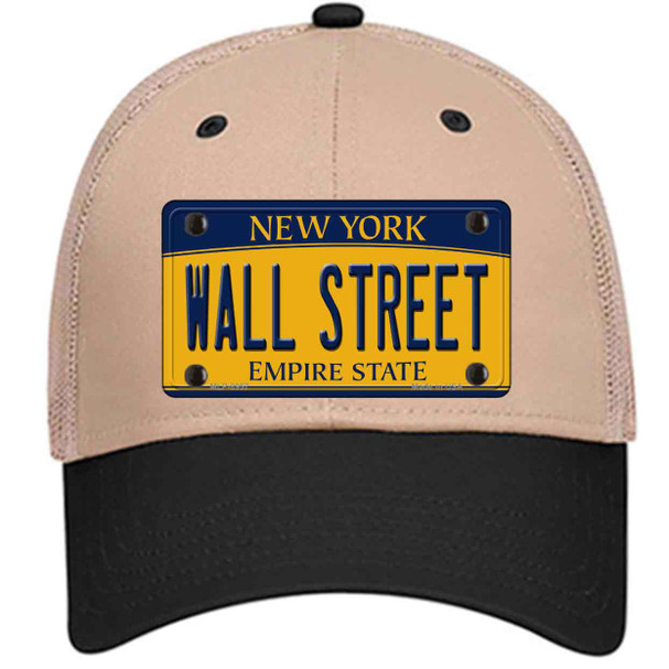 Wall Street New York Wholesale Novelty License Plate Hat