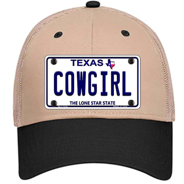 Cowgirl Texas Wholesale Novelty License Plate Hat