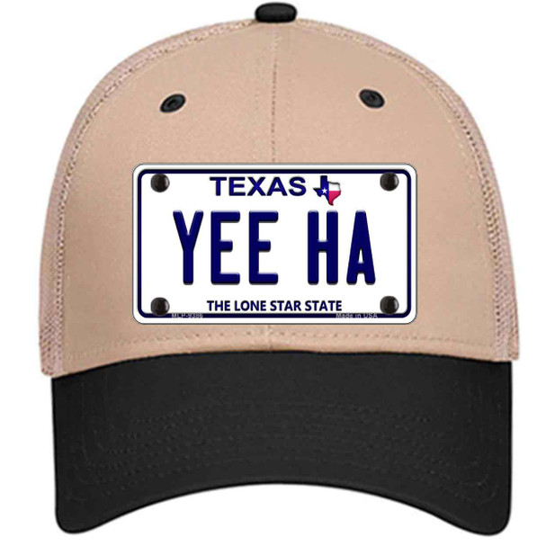 Yee Ha Texas Wholesale Novelty License Plate Hat