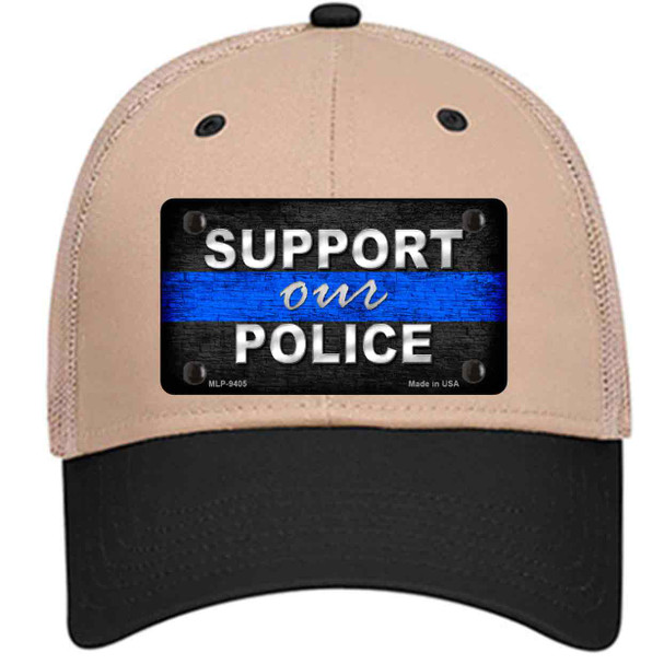 Support Our Police Wholesale Novelty License Plate Hat