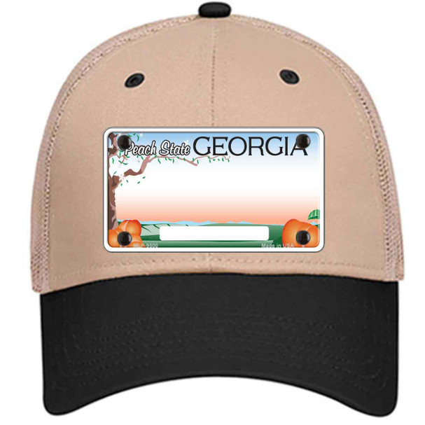 Georgia Peach Blank Wholesale Novelty License Plate Hat