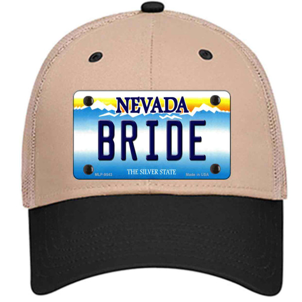 Bride Nevada Wholesale Novelty License Plate Hat