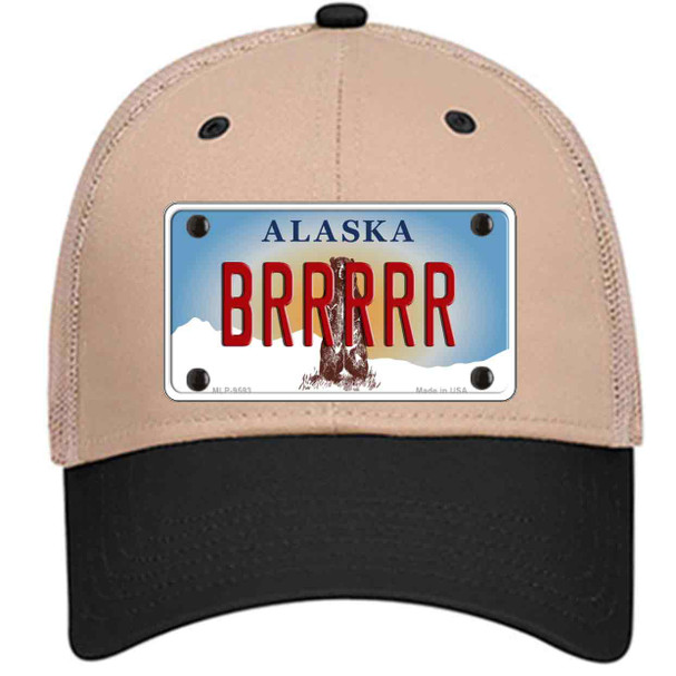 Brrrrr Alaska State Wholesale Novelty License Plate Hat