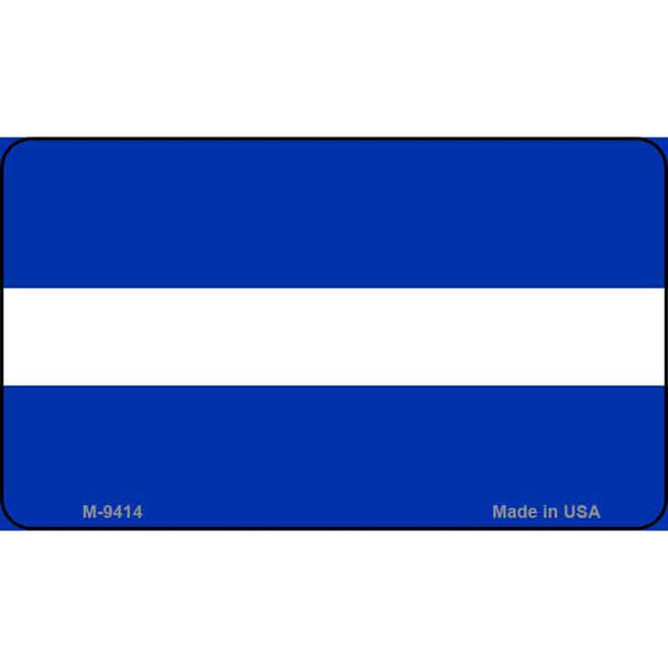 Thin White Line On Blue Wholesale Novelty Metal Magnet