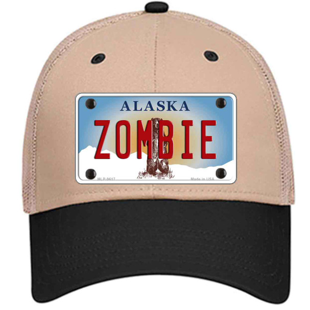 Zombie Alaska State Wholesale Novelty License Plate Hat