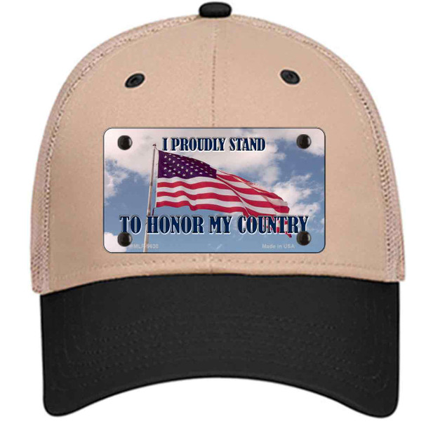 Proudly Stand Wholesale Novelty License Plate Hat