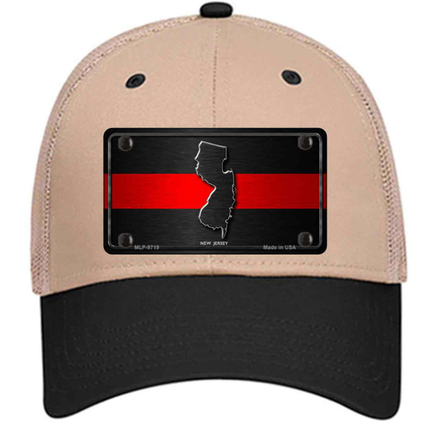 New Jersey Thin Red Line Wholesale Novelty License Plate Hat