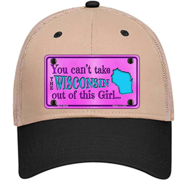 Wisconsin Girl Wholesale Novelty License Plate Hat