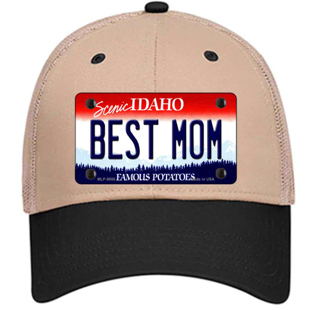 Best Mom Idaho Wholesale Novelty License Plate Hat