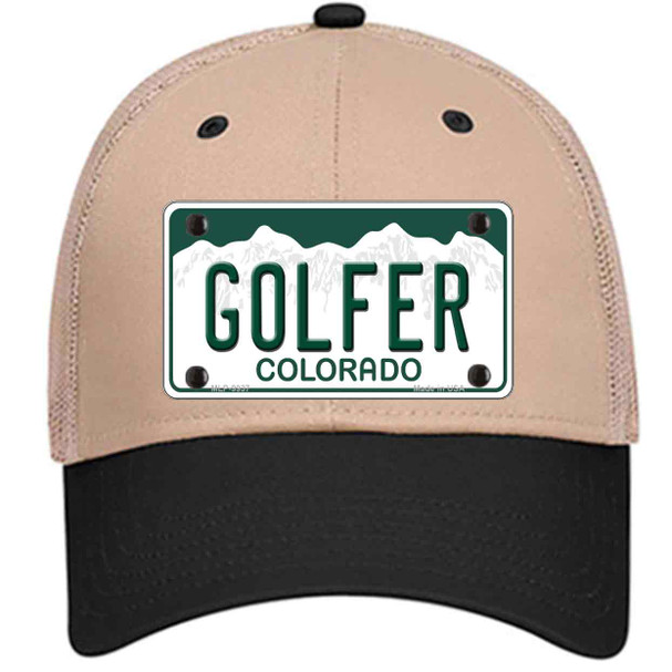 Golfer Colorado Wholesale Novelty License Plate Hat