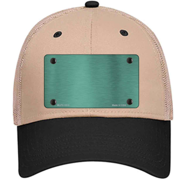 Teal Metallic Solid Wholesale Novelty License Plate Hat