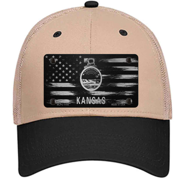 Kansas Carbon Fiber Wholesale Novelty License Plate Hat