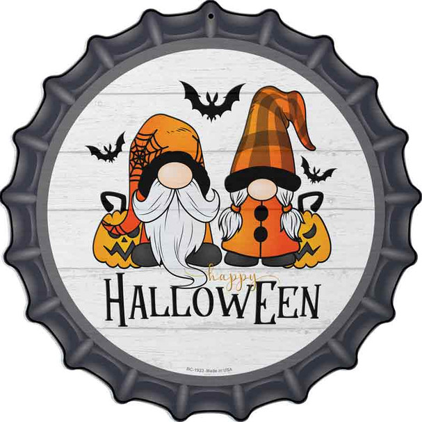 Happy Halloween Spooky Gnomes Wholesale Novelty Metal Bottle Cap Sign