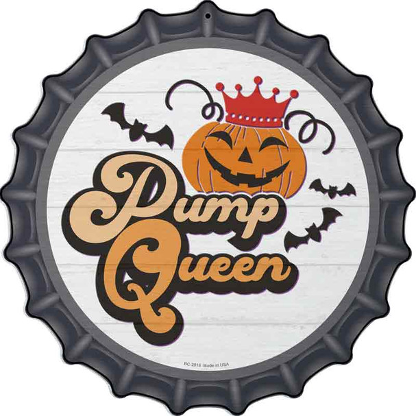 Pumpkin Queen Wholesale Novelty Metal Bottle Cap Sign
