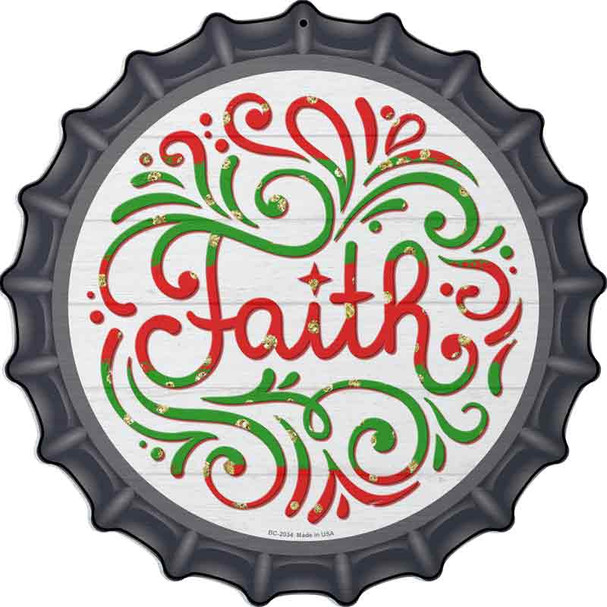 Faith Christmas Wholesale Novelty Metal Bottle Cap Sign