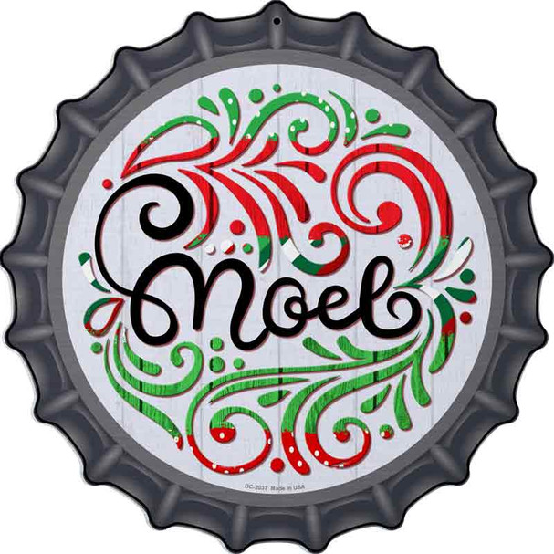 Noel Christmas Wholesale Novelty Metal Bottle Cap Sign