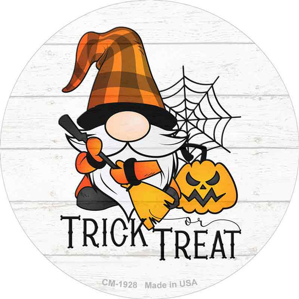 Trick Or Treat Spooky Gnome Wholesale Novelty Circle Coaster Set of 4