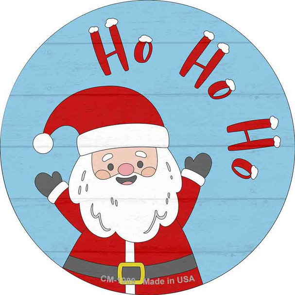 Santa Says Ho Ho Ho Wholesale Novelty Circle Coaster Set of 4