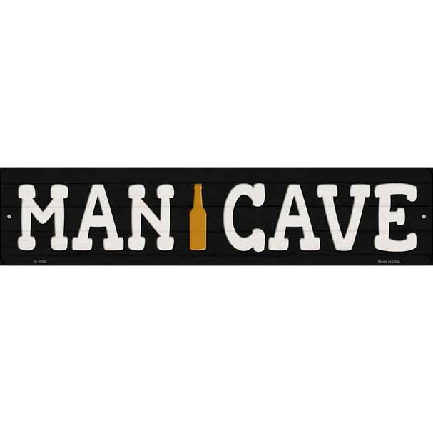 Man Cave Beer Wholesale Novelty Metal Street Sign