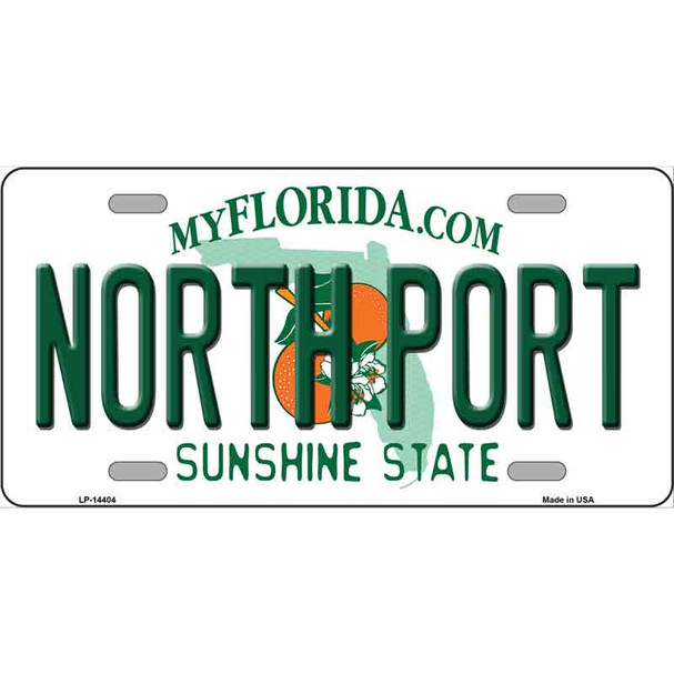 North Port Florida Wholesale Novelty Metal License Plate