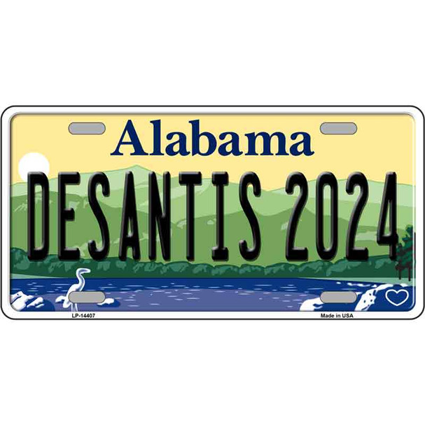 Desantis 2024 Alabama Wholesale Novelty Metal License Plate