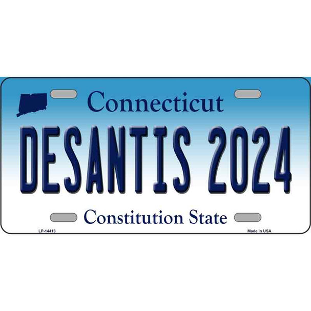 Desantis 2024 Connecticut Wholesale Novelty Metal License Plate
