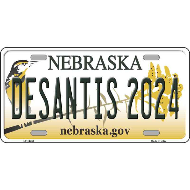 Desantis 2024 Nebraska Wholesale Novelty Metal License Plate