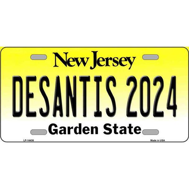 Desantis 2024 New Jersey Wholesale Novelty Metal License Plate