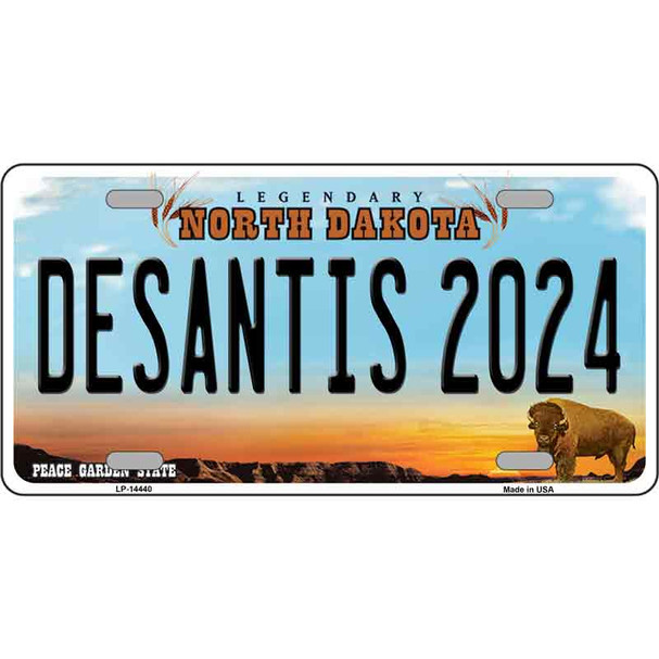 Desantis 2024 North Dakota Wholesale Novelty Metal License Plate