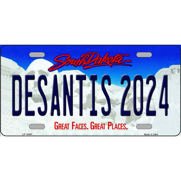 Desantis 2024 South Dakota Wholesale Novelty Metal License Plate