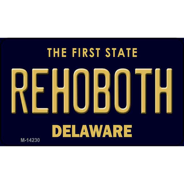 Rehoboth Delaware Wholesale Novelty Metal Magnet