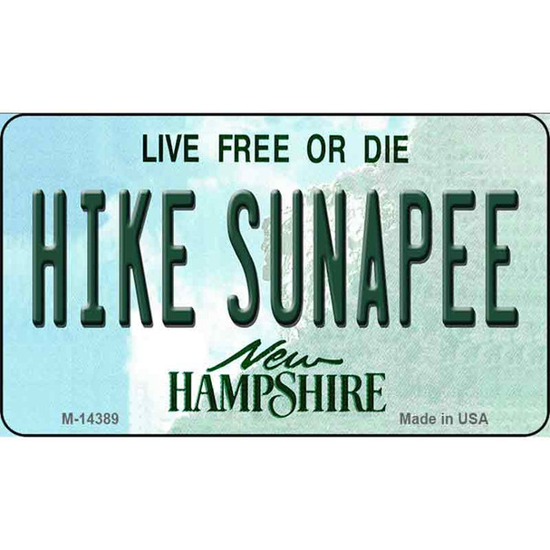 Hike Sunapee New Hampshire Wholesale Novelty Metal Magnet