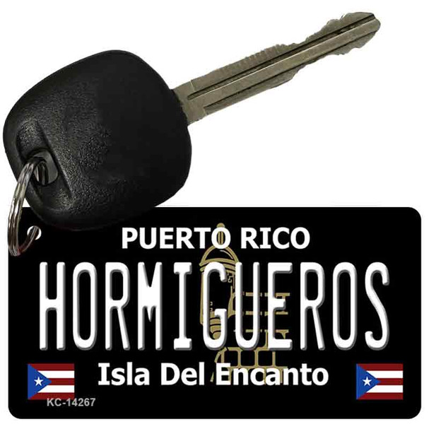 Hormigueros Puerto Rico Black Wholesale Novelty Metal Key Chain