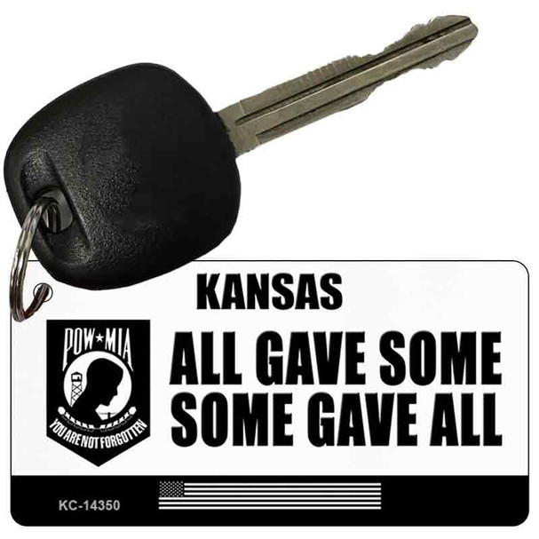 Kansas POW MIA Some Gave All Wholesale Novelty Metal Key Chain