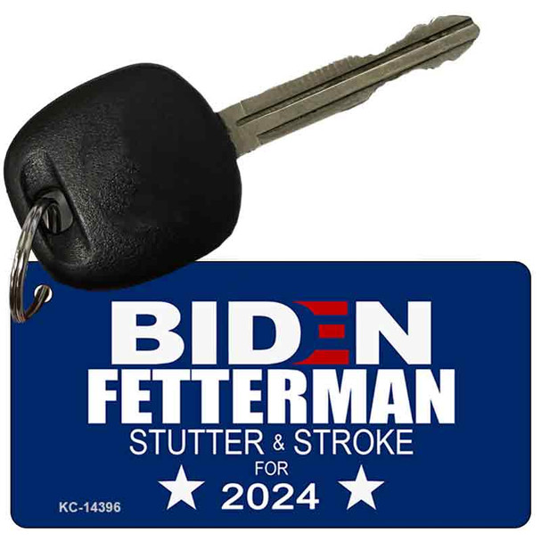 Biden Fetterman 2024 Wholesale Novelty Metal Key Chain